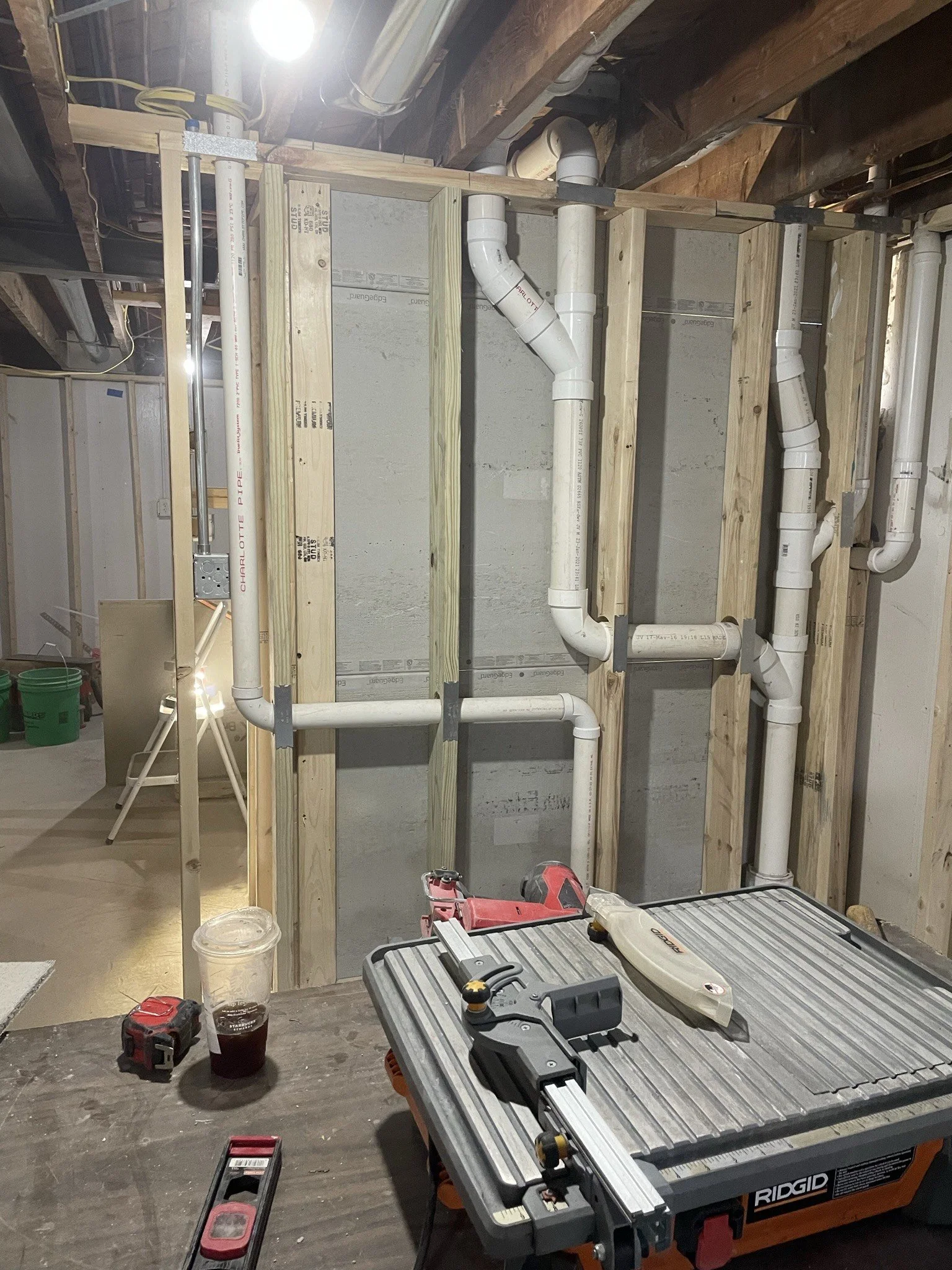 D&A Fox Valley Plumbing completed bathroom project