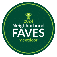 Nextdoor Neighborhood Favorite award badge