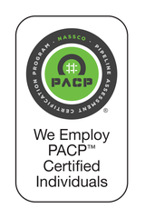 PACP certified pipeline inspector badge