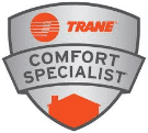 Trane Comfort Specialist dealer badge