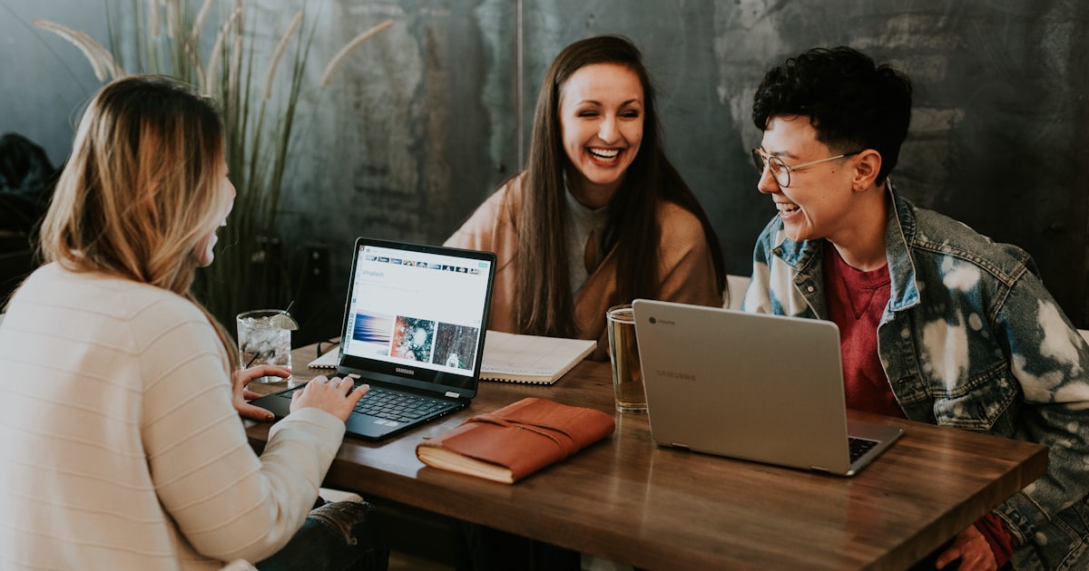 Business professionals in a meeting room